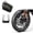 A, variant on Motorcycle Disc Brake Lock with Alarm in Black, Anti-Theft Vibration Sensor Lock with 1.2M Reminder Cable for Scooter, E-Bike, and Motorcycle Security, Heavy Duty Hardened Steel, By Harlik