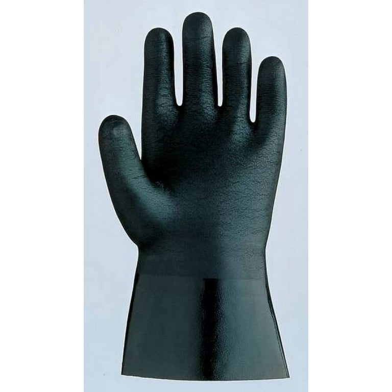 Showa Neoprene Protective Gloves, Black Large / Smooth