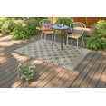 thumbnail image 4 of Better Homes & Gardens Bordered Ogee 8' x 10' Indoor Outdoor Area Rug, 4 of 6