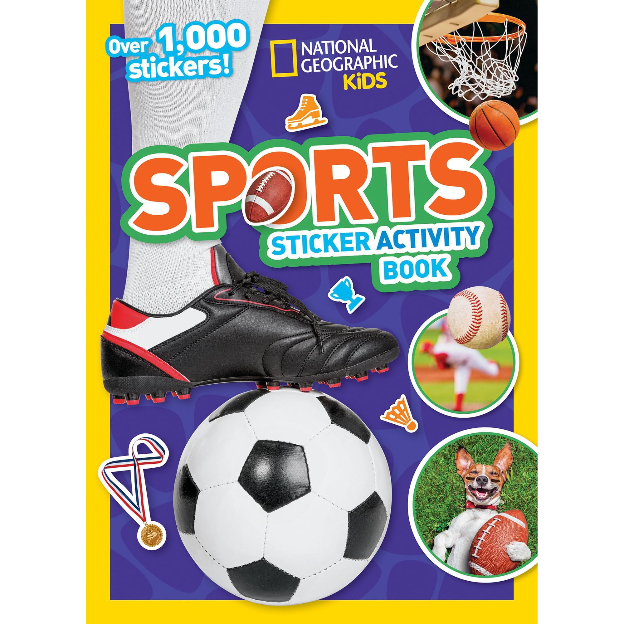 Sports Sticker Activity Book (Paperback)