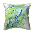 thumbnail image 2 of Betsy Drake SN356 12 x 12 in. Calamari Small Indoor & Outdoor Pillow, 2 of 2