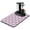 Cartoon La, variant on Mandala Inspired Paisley Coffee Bar Mat - Ethnic Print Absorbent Mat for Coffee Stations, Decorative Countertop Protector