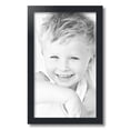thumbnail image 2 of ArtToFrames 12" x 20" Black Satin Picture Frame, 12x20 inch Black MDF Poster Frame (WOM-5180), 2 of 8