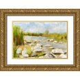 thumbnail image 1 of Murdock, Ramona 18x13 Gold Ornate Wood Framed with Double Matting Museum Art Print Titled - Marshy Wetlands No 4, 1 of 4