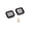 No. 6, variant on Ywmsfl Set of 2 Black Square Powder Small Holder Portable Design with Smooth Magnetic Opening Perfect for Makeup Organization