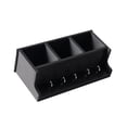 thumbnail image 4 of Estante de almacenamiento de pared para casa de muñecas 1/12, muebles para casa de muñecas, adorno para diorama, accesorios multiusos para de muñecas, Negro, 4 of 6