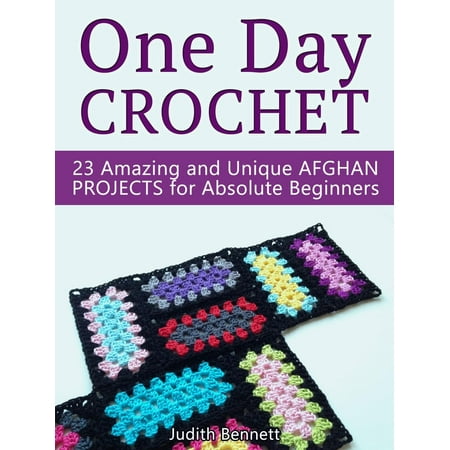 One Day Crochet: 23 Amazing and Unique Afghan Projects for Absolute Beginners -