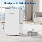 100 Pint Dehumidifier For 4500 Sq.Ft, Quiet And Energy Efficient With Smart Humidity Control