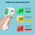 thumbnail image 6 of Equate Infrared No Touch Forehead Body Thermometer,1-second, 3-color backlight,All ages., 6 of 13