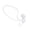 White, variant on Wireless neck-worn headphones with a microphone for calls, long battery life, deep bass, portable, suitable for gaming and learning -USB charging, Type-C port, comfortable and snug design