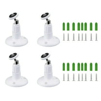 JIAHAOO Camera Mounts 4 Pack Indoor Outdoor Use Security Camera Bracket 360 Adjustable Mounting System for Arlo Pro Ultra Arlo HD Arlo Go