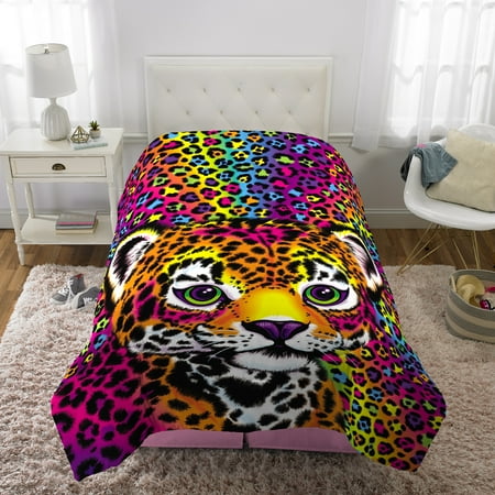 Lisa Frank Reversible Comforter Kids Bedding Twin Full