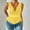 Yellow, variant on Oplxuo Women's Plus Size Cowl Neck Tank Top Dressy Deep V Sexy Blouse Sleeveless Summer Business Going Out Shirts