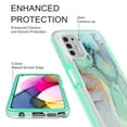 thumbnail image 2 of Moto G Stylus 2021 Case, Rosebono Hybrid Graphic Design Pattern Hard Back Pannel Cover Case For Moto G Stylus 2021 (Green Marble), 2 of 4