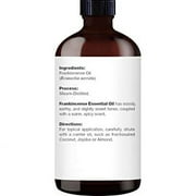 MAJESTIC PURE Frankincense Essential Oil | 100% Pure and Natural Frankincense Oil | Premium Grade Essential Oils for Hair Care, Home Diffusers, Skin, Aromatherapy, Massage and Humidifiers | 4 Fl Oz