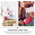 thumbnail image 2 of 100pcs Christmas DIY Tags Merry Christmas Bookmark Christmas Small Cards, 2 of 8