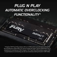 thumbnail image 4 of Kit de memoria Kingston FURY Impact de 32 GB (2 x 16 GB) 3200 MT/s DDR4, 4 of 8