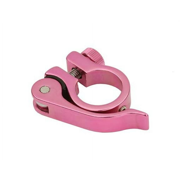 Alta Alloy Seat Post Clamp Outer Diameter 25.4mm Quick Release, Multiple Colors. (Pink)