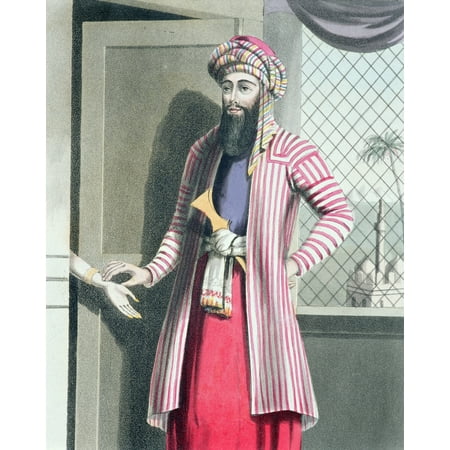 Take A Pic Syrian Doctor Takes Pulse Of Woman Patient From Travels In Turkey Egypt Nubia & Palestine By R Madden Published London 1829 Canvas Art - Ken Welsh Design Pics (13 x 16) ()