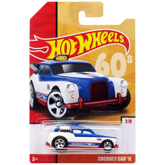 Hot Wheels Throwback Cockney Cab II Diecast Car (60's)