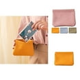 thumbnail image 1 of Storage Bag Multifunctional Waterproof Portable Faux Leather Coins Keys Sealing Organizer Bag for Daily Use, 1 of 8