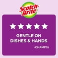 thumbnail image 3 of Scotch-Brite Delicate Care Non-Scratch Scrub Sponge, 6 Count, 3 of 7