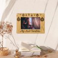 thumbnail image 5 of 1pc Wood Photo Frames for Tabletop Display Photo Frame Rectangle Peru Christmas Themed Pattern 152x102mm, 5 of 6