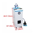 thumbnail image 2 of Industrial Steam Iron Curtain Electric Iron Boiler Steam Type Garment Steamer Ironing Machine 3KG/H 110V, 2 of 13