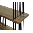 thumbnail image 5 of DAVEE Modern & Contemporary Antique Wood 4-tier Bookcase, 5 of 6