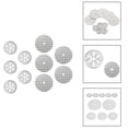 thumbnail image 3 of Lefu 5Pcs Heat Shield Repair Kit N90796501 N90796502 Heat Protection PlateHeat Shield Heat Plate Shield Washer Attachment Repair Kit, 3 of 9