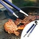 thumbnail image 4 of Pinzas de Acero Inoxidable para Alimentos, Pinzas de Servicio de Cocina, Pinza de Cocina con Empuñadura Antideslizante, 25.5 cm para BBQ y Parrilla., 4 of 5