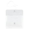 thumbnail image 2 of JAM Paper Plastic Envelopes with Button & String Tie Closure, Index Size, 5 1/2 x 7 1/2, Clear, 3/Pack, 2 of 4