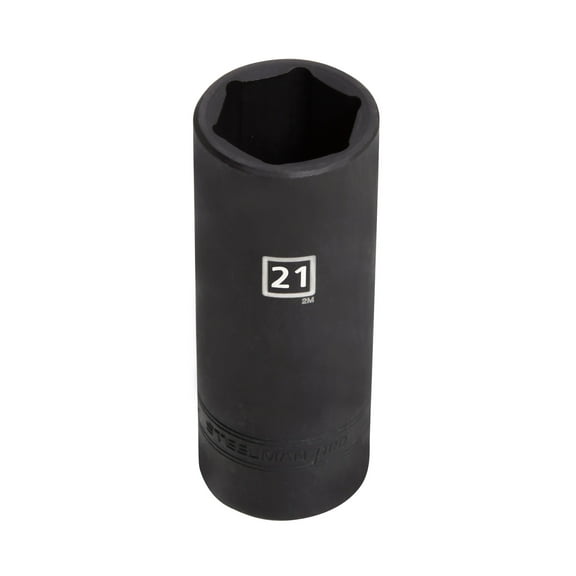 Steelman Pro 3/8-Inch Drive 13mm Deep 6-Point Impact Socket, 78230