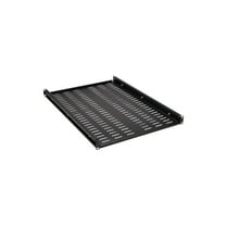 Eaton Tripp Lite Series SmartRack Adjustable-Deep Steel Rack Shelf - 1U, Vented, 250 lb. (113 kg) Capacity - Black