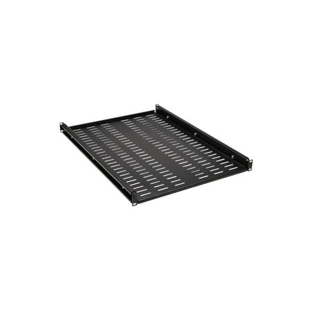 Eaton Tripp Lite Series SmartRack Adjustable-Deep Steel Rack Shelf - 1U, Vented, 250 lb. (113 kg) Capacity - Black