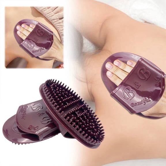 Massage Brush for Full Body Relaxation Sculpting Aromatherapy Tool Waist Abdomen Scalp & Muscle Soothing