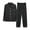Black, variant on Pajamas for Women Set Oversized Polka Dots Comfortable Pajama Sets with Pants Leisure Collared Long Sleeve Sleepwear Womens Summer Pajamas