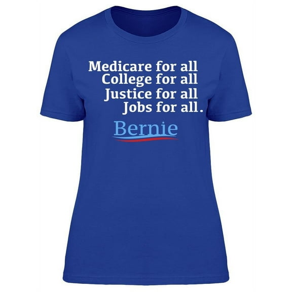 Medicare For All Graphic Women's T-shirt