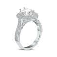 thumbnail image 2 of SZUL Women's 2 3/4 Carat TW Oval Lab Grown Diamond Engagement Ring in 14K White Gold, 2 of 6