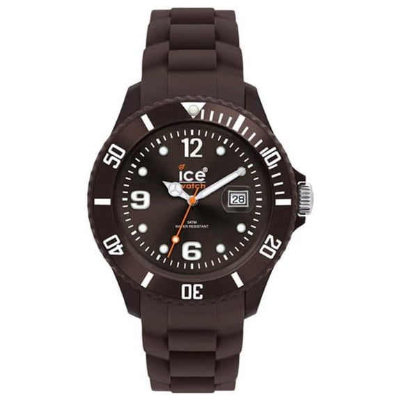 Men's Chocolate CT.KC.B.S.10 Brown Silicone Quartz Watch