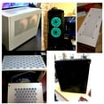 thumbnail image 2 of HONCLL 1PC PVC Fan Dust Filter PC Dustproof Case Cuttable Computer Meshes Cover 50x100cm Computer Coolers Fan Dust Filter, 2 of 8