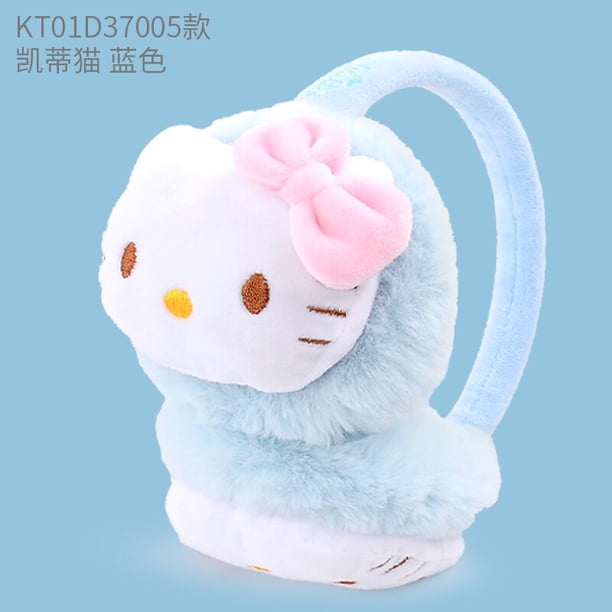 Orejeras Kawaii Sanrio Hellokitty para niños, orejeras de dibujos animados para niños, orejeras de ajuste de calor, lindo engrosamiento de invierno, niña pequeña, bebé