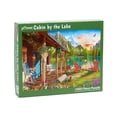 thumbnail image 2 of Vermont Christmas Company Cabin by the Lake Jigsaw Puzzle 1000 Piece, 2 of 3
