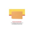 thumbnail image 5 of Western States Envelope & Label 2044613 14 x 18 in. School Smart No Claps Envelopes with Ungummed Flap, Kraft Brown - Pack of 25, 5 of 8