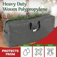 thumbnail image 6 of Elf Stor Christmas Tree Storage Bag for 9FT Artificial Trees (Gray), 6 of 7
