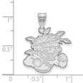 thumbnail image 2 of Solid 10k White Gold Wichita State University Large Pendant (19mm x 26mm), 2 of 2