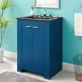 thumbnail image 2 of Modway Maybelle 24" Modern Wood Bathroom Vanity in Navy/Black, 2 of 9
