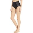 thumbnail image 2 of Bali Womens Double Support Brief, 6, Black, 2 of 2
