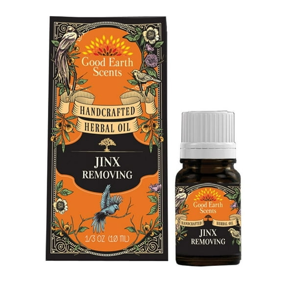 Jinx Removing Herbal Essential Oil Blend | 100% Pure Undiluted Natural Oil for Relaxation Meditation Therapeutic Grade Aromatherapy | Spell
