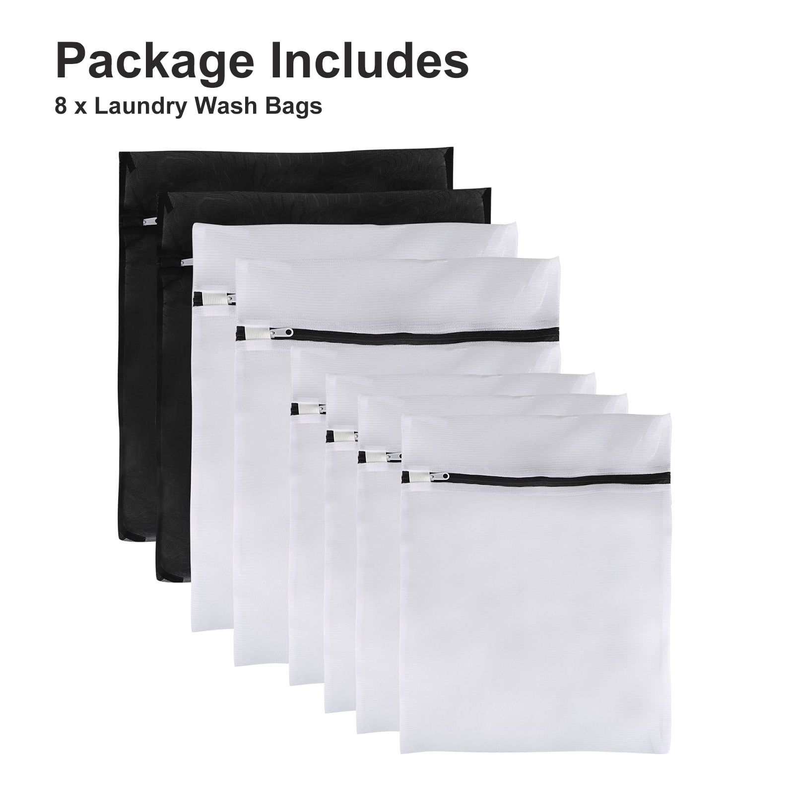 Zipped Laundry Washing Machine Mesh Net Bra Socks Lingerie Underwear Wash Bag LI